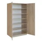 Q 25-100 skříň šatní, 2-dvéřová, 1000x600x1800mm, dub bardolino